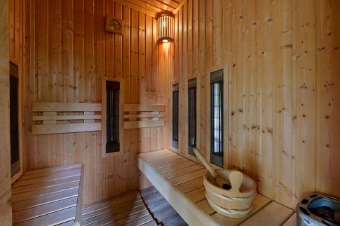 The Sauna of Type Buitenverblijf Wellness 4 - nr. 314 in Resort Arcen
