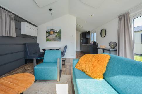 The Woonkamer of Type Ooievaar - nr. 73 in Vakantiepark Giethoorn