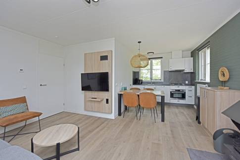 The Woonkamer of nr. 042 - type Bungalow 4C in Landal De Peel