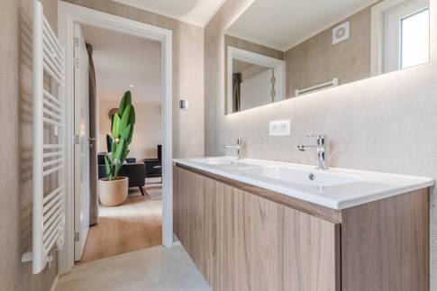 The Badkamer of Type Lodge de l'Horizon Wellness - 4BE4 in Landal Namur Nature