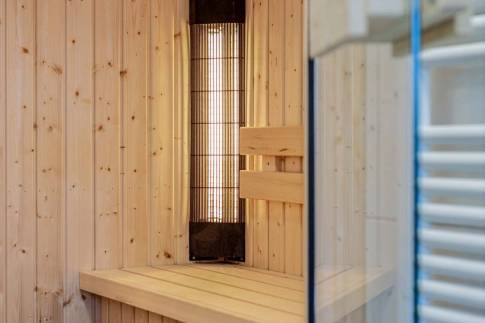 The Badkamer 3 of Type Strandlodge 8 - nr. 36 in Vakantiepark Boomhiemke