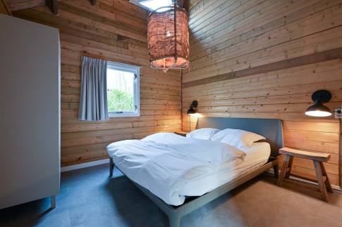 The Slaapkamer 1 of Type Bungalow 6P - nr. 17 in Residence Bosch-Rijck