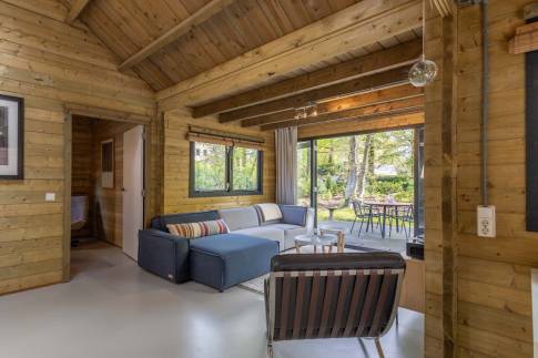 The Woonkamer of nr. 013 - type Bungalow 6P  in Residence Bosch-Rijck
