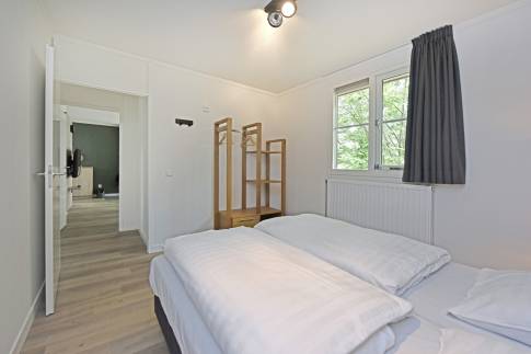 The Slaapkamer 1 of nr. 042 - type Bungalow 4C in Landal De Peel