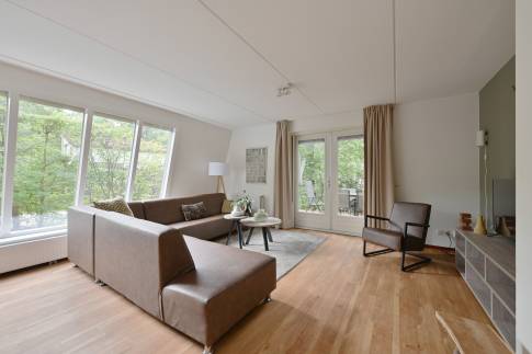 The Woonkamer of nr. 114 Kamperfoelie - type Bosvilla Comfort 6-7 in Landal Bungalowpark Hoenderloo