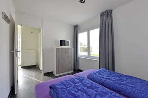 The Slaapkamer 1 of Type Luxe Villa 4B - nr. 93 in Resort Arcen