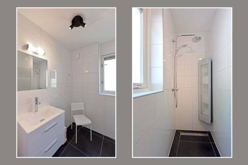 The Badkamer of Type Comfort Villa 4 - nr. 58 in Resort Arcen