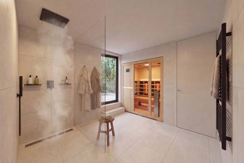 The Sauna of Type Villa Bosstaete - 6ELW in Landal Resort Bergervenne