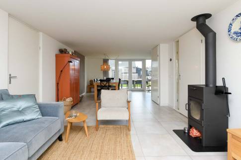 The Woonkamer of Type Bungalow - nr. 60 in Recreatiepark De Wielen