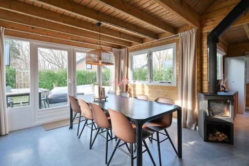 The Eetkamer of Type Bungalow 6P - nr. 13 in Residence Bosch-Rijck