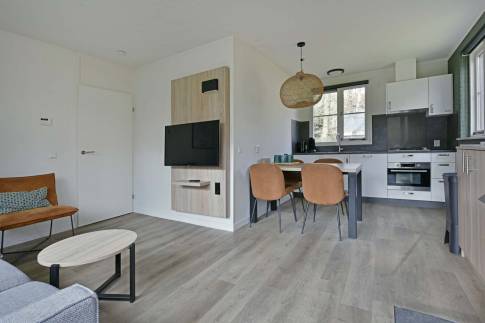 The Woonkamer of Type Bungalow 4C - nr. 33 in Landal De Peel