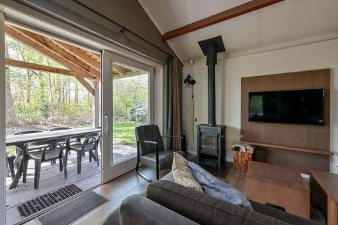The Woonkamer of Type Sequoia 6P - nr. 07 in Vakantiepark Westerbergen