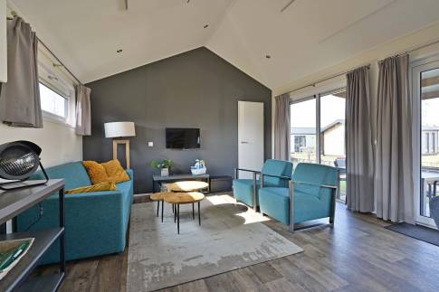 The Woonkamer of Type Koekoek -  nr. 69 in Vakantiepark Giethoorn