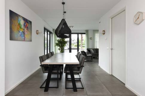 The Eetkamer of Type Watervilla 6A - nr. 36 in Waterstaete Ossenzijl