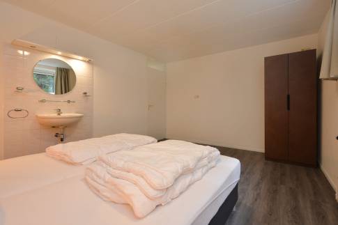 The Slaapkamer 2 of Type Bungalow - nr. 8 in Vakantiepark De Bosrand