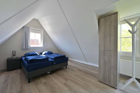 The Slaapkamer 2 of Type Waterland 6 - nr. 162 in Vakantiepark De Beemster