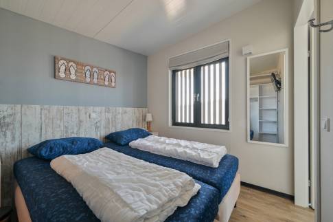 The Slaapkamer 1 of nr. 044 - type Sea House Royal in Landal Bloemendaal aan Zee