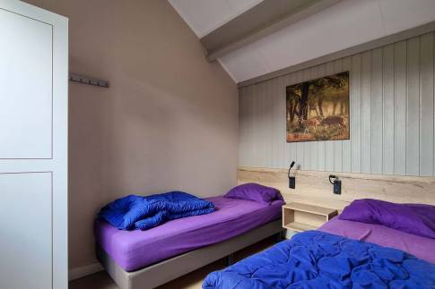 The Slaapkamer 3 of Type Comfort Villa 6 - nr. 49 in Resort Arcen