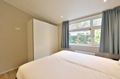 The Slaapkamer 2 of Type Bos Lodge Silva Beach - nr. 73 in Landgoed De Scheleberg