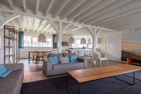 The Woonkamer of Type 16L - nr. 335 in Landal Beach Resort Ooghduyne