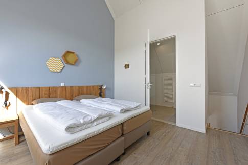 The Slaapkamer of nr. 007 -  type 2C Kopwoning in Landal De Reeuwijkse Plassen