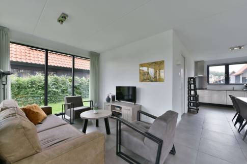 The Woonkamer of Type Watervilla 4 - nr. 49 in Waterstaete Ossenzijl