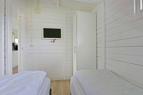 The Slaapkamer 1 of Type Buitenverblijf Wellness 4 - nr. 325 in Resort Arcen