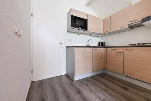 The Keuken of Type Wellness Bungalow - nr. B14 in Vakantiepark De Bosrand