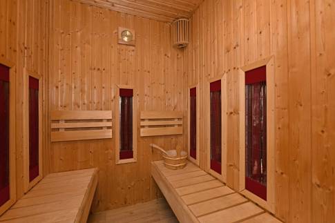 The Sauna of Type Buitenverblijf Wellness 4 - nr. 330 in Resort Arcen