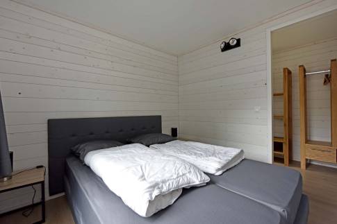 The Slaapkamer 3 of Type Forest Villa 6 - nr. 2 in Roompot Vakantiepark Schaijk