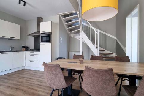 The Keuken of Type Penthouse Staffelsee Extra Luxe - nr. 123 in Dormio Resort Eifeler Tor