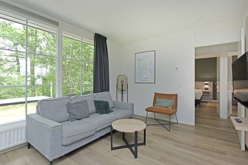 The Woonkamer of nr. 042 - type Bungalow 4C in Landal De Peel