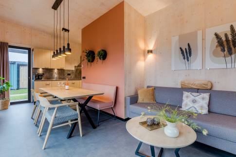 The Woonkamer of Type Lake View 6 in Klein Vink – project