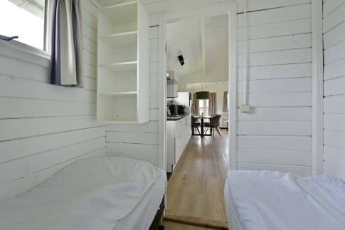 The Slaapkamer 2 of Type Buitenverblijf Wellness 4 - nr. 325 in Resort Arcen