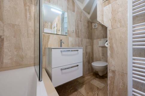 The Badkamer 2 of Type Wellness Bungalow - nr. B14 in Vakantiepark De Bosrand