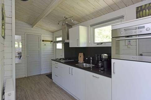 The Keuken of Type Buitenverblijf Wellness 4 - nr. 320 in Resort Arcen