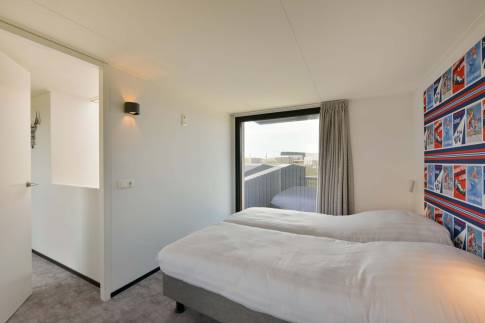 The Slaapkamer 1 of nr. 051 - type Kennemer Lodge 6 XL in Landal Zandvoort