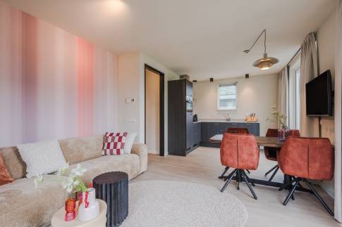 The Woonkamer of Type 4P Comfort - 4C in Landal De Wielsche Dreef