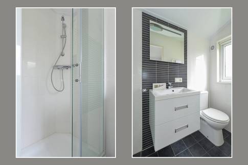 The Badkamer 1 of nr. 032 - type Reiger in Vakantiepark Giethoorn
