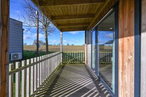 The Terras of Type Berghem Chalet - nr. 17 in EuroParcs Gulperberg