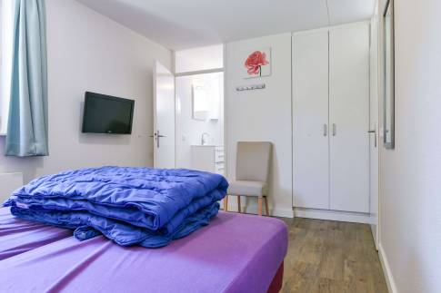 The Slaapkamer 1 of Type Luxe Villa 6B - nr. 159 in Resort Arcen