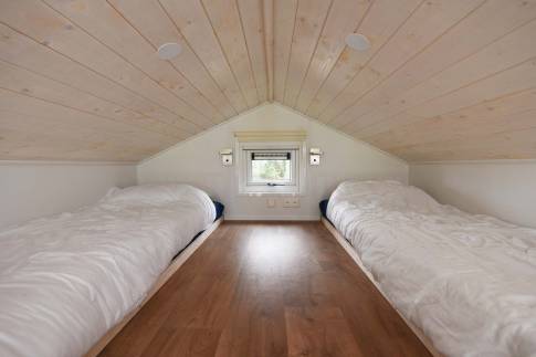 The Slaapkamer 2 of Type Tiny House - nr. 513 in Recreatiepark De Tolplas