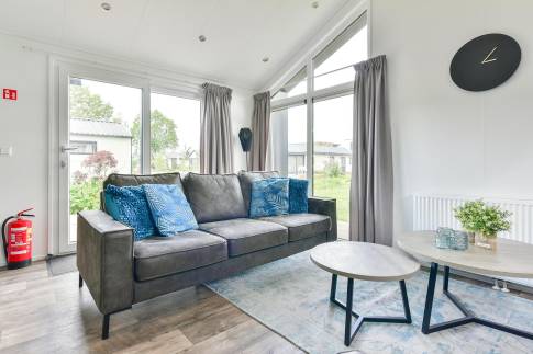 The Woonkamer of Type Chalet - nr. 226 in Vakantiepark Aan De Maas