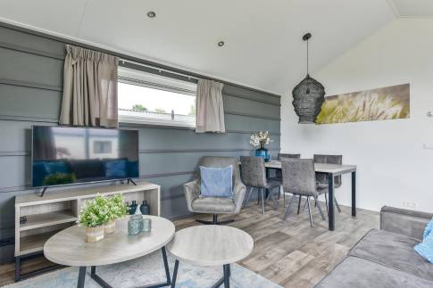 The Woonkamer of Type Chalet - nr. 226 in Vakantiepark Aan De Maas