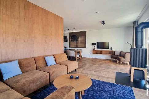 The Woonkamer of Type Hennenkobel - 6 pers. in Landal Arber