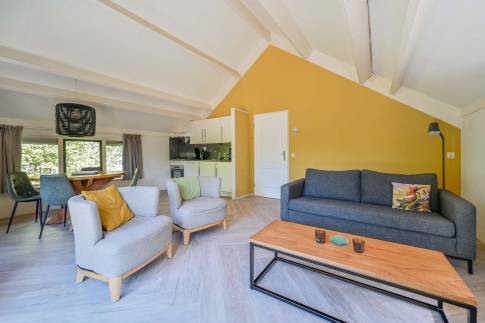 The Woonkamer of Type Gelderse Hoevewoning 4 - nr. 256 in Veluwse Hoevegaerde