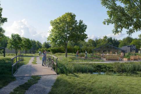 The Omgeving of Type wellness-lodge - 2P in Vastgoedfonds – Goldberg Gardens Bleijenbeek