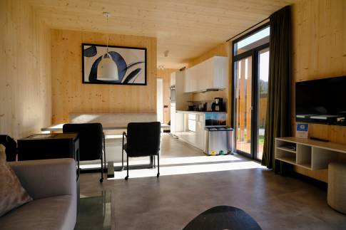 The Woonkamer of Type A Wellness - nr. H05 in UplandParcs Sauerland