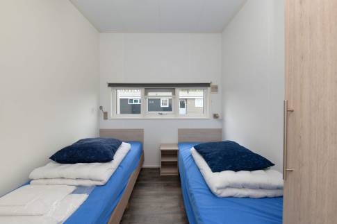 The Slaapkamer 2 of Type Fuut 4 - nr. 24 in Vakantiepark Giethoorn