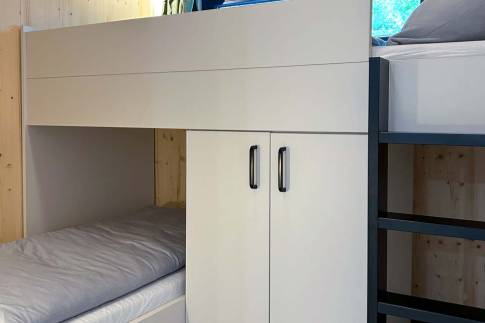 The Slaapkamer 2 of Type Huis A Luxe - nr. C02 in UplandParcs Sauerland